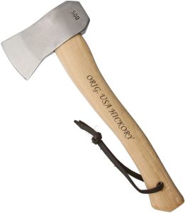 PRA5105CH.jpg Prandi Camping Hatchet 13" Carbon Steel Hickory Handle Axe