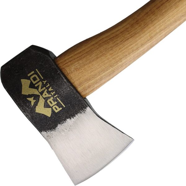 Prandi Camping Hatchet Carbon Steel - Hickory Handle