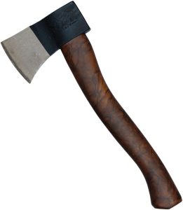 PRAT4306A.jpg Prandi Yankee Style Throwing Hatchet Briar Wood