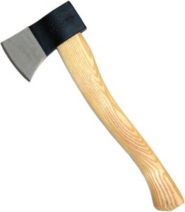 PRAT4306B.jpg Prandi Yankee Style Throwing Hatchet Black Satin