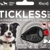 TICKLESS PRO101BL Ultrasonic Pet Repeller - Black