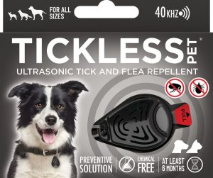 TICKLESS PRO101BL Ultrasonic Pet Repeller - Black