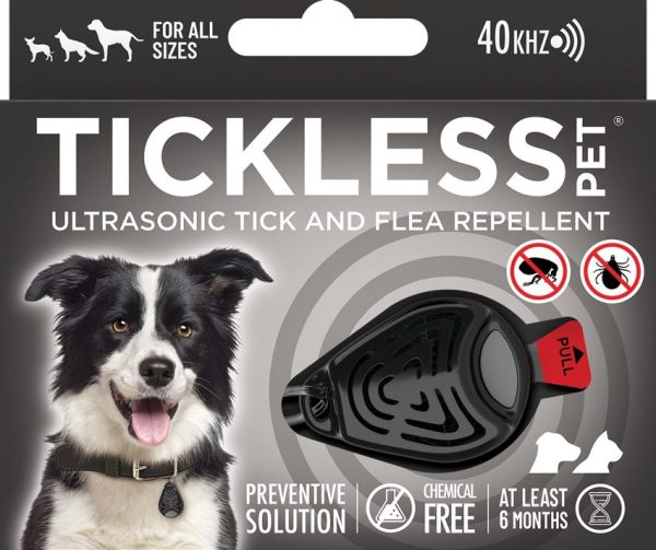 TICKLESS PRO101BL Ultrasonic Pet Repeller - Black