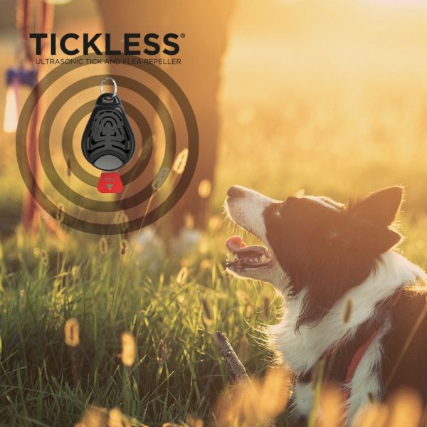 TICKLESS PRO101BL Ultrasonic Pet Repeller - Black