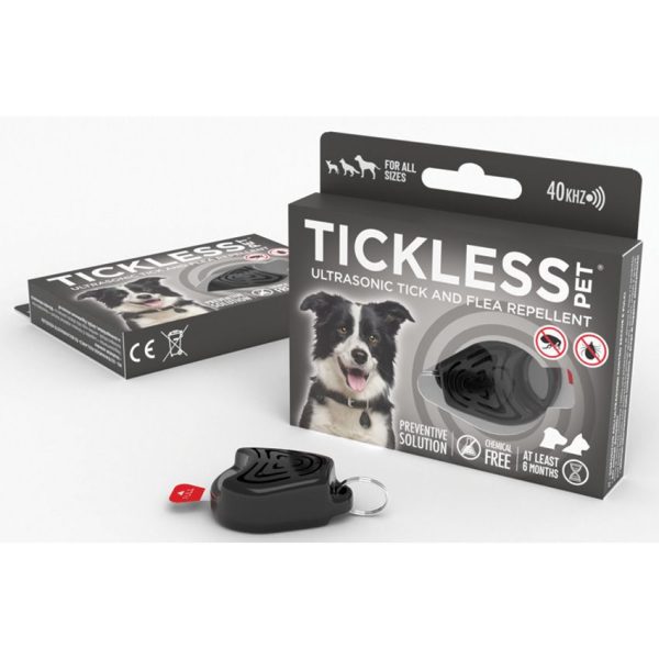 TICKLESS PRO101BL Ultrasonic Pet Repeller - Black