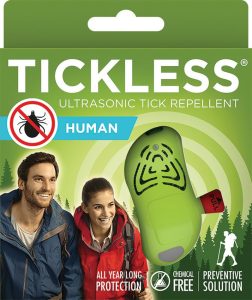 TICKLESS Ultrasonic Human Repeller - Green 6.5ft Range