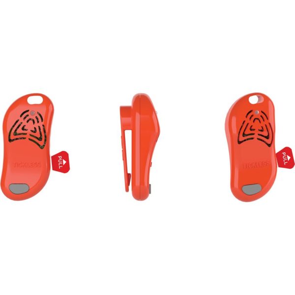 TICKLESS Ultrasonic Human Repeller - Orange 6.5ft Range