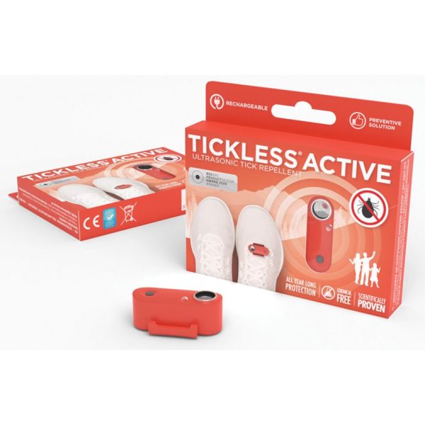 TICKLESS Active Rechargeable Tick Repeller - Orange