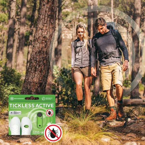 TICKLESS Active Rechargeable Tick Repeller - Green