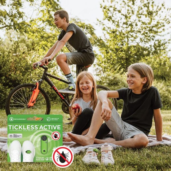 TICKLESS Active Rechargeable Tick Repeller - Green