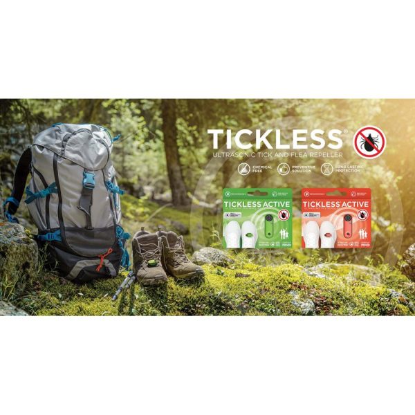 TICKLESS Active Rechargeable Tick Repeller - Green