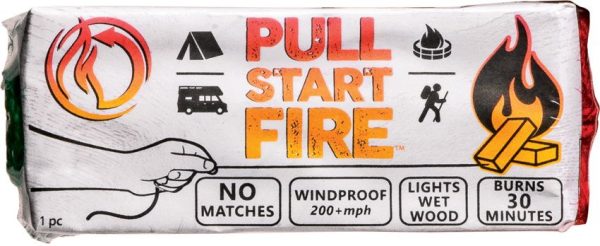 Pull Start Fire Windproof Fire Starter - Single