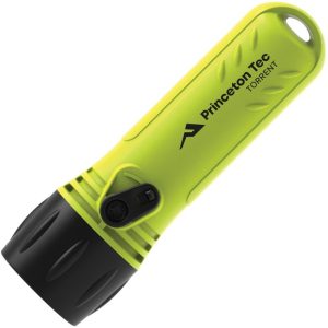 Princeton Tec Torrent Flashlight Yellow 500 Lumens Water Resistant