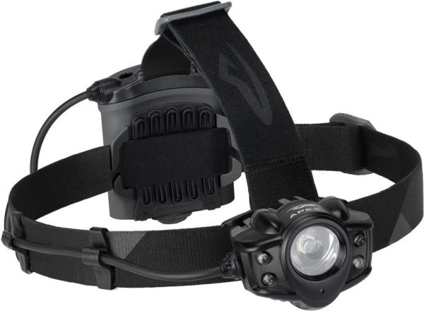 Princeton Tec Apex 650 Headlamp 650 Lumens Black Water Resistant