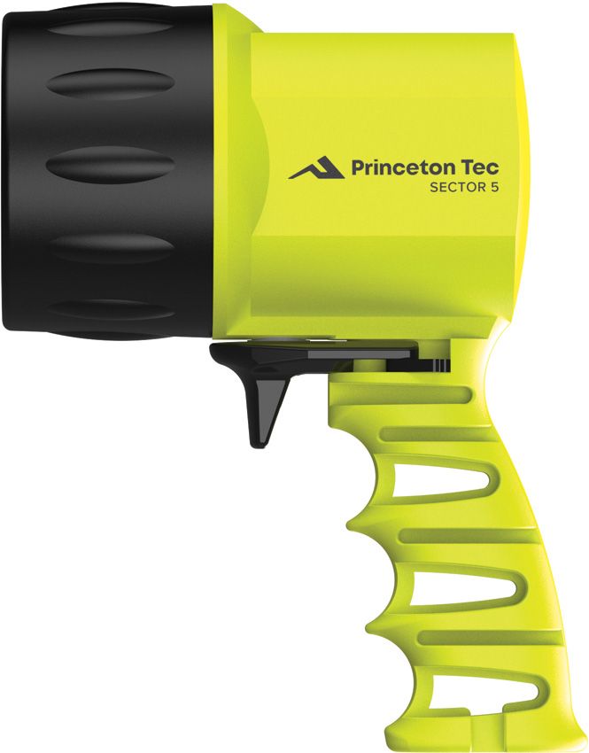 Princeton Tec Sector 5 Dive Light 1200 Lumens Neon Yellow