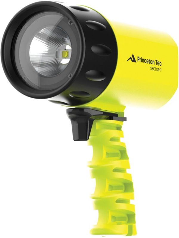 PT02725_add_01.jpg Princeton Tec Sector 7 Dive Light Neon Yellow 1600 Lumens