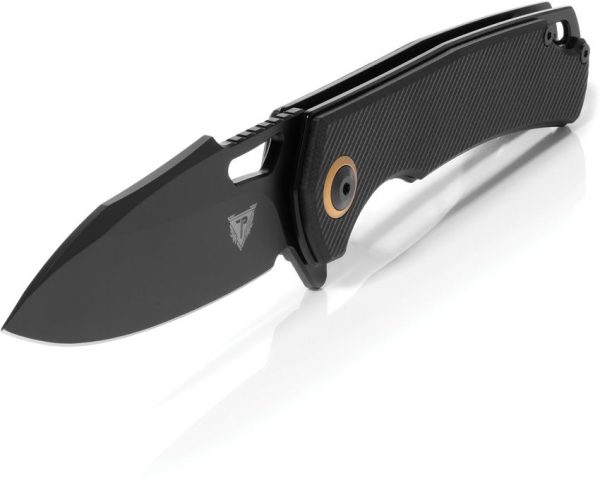 Patriot Tactical Shadowhawk 3" Linerlock Folding Knife Black