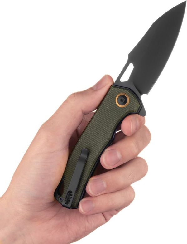 Patriot Tactical Shadowhawk Linerlock Green