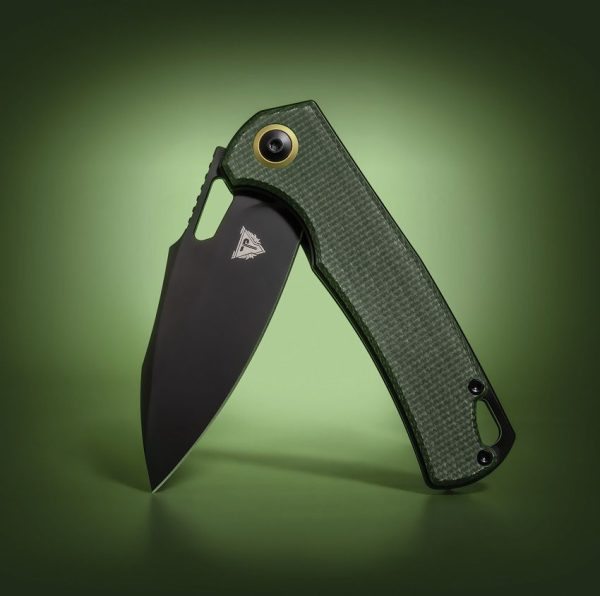 Patriot Tactical Shadowhawk Linerlock Green
