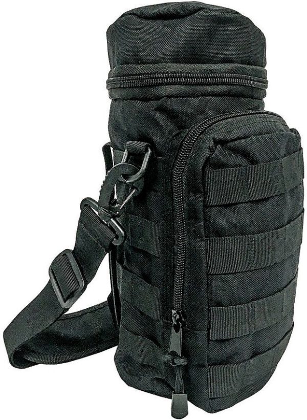Pathfinder Bottle Bag Black - 600D MOLLE Compatible