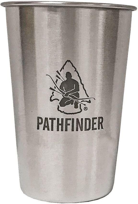 PTH018.jpg Pathfinder Stainless Steel Pint - 16oz Cup