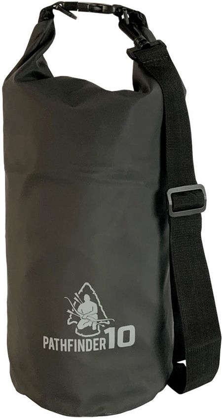 Pathfinder 10L Dry Bag Black - Waterproof PVC