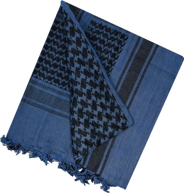 Pathfinder Tactical Shemagh Scarf Blue Cotton
