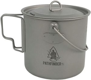 PTH201.jpg Pathfinder Titanium Bush Pot 1100ml