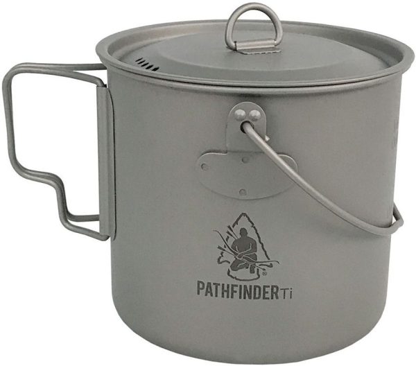 Pathfinder Titanium Bush Pot 1100ml