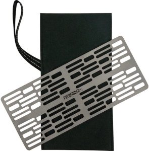 PTH203.jpg Pathfinder Titanium Grill with Pouch 9.8 inches
