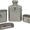 Pathfinder Titanium Canteen Cooking Kit with Cup Bowl and Pouch