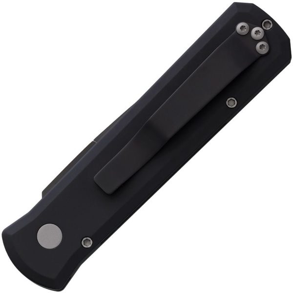 Pro Tech Auto Godson DLC Button Lock - Black Aluminum