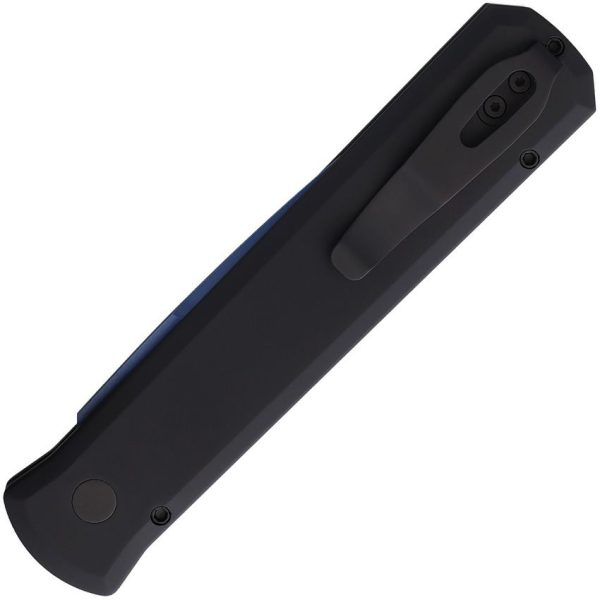 Pro Tech Auto Godfather Sapphire - Abalone Button Lock