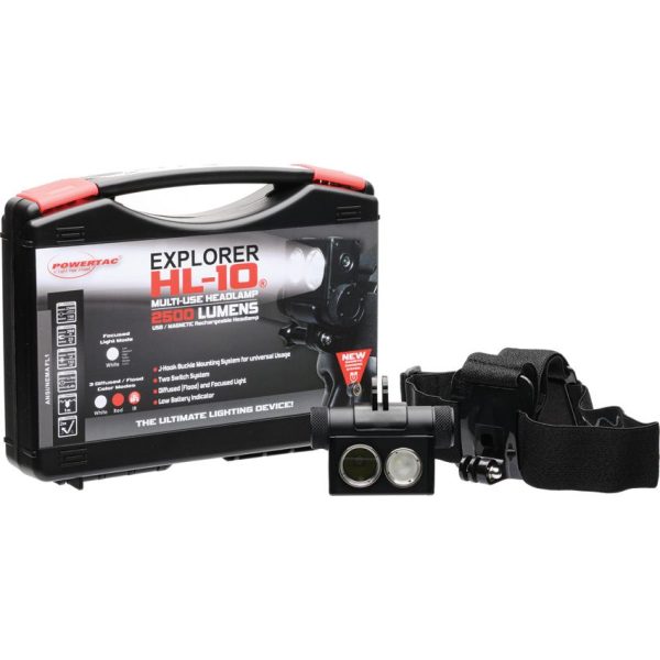 Powertac Explorer HL-10 Rechargeable Headlamp