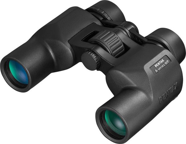Pentax AP WP 10x30mm Waterproof Binoculars Black Porro Prism