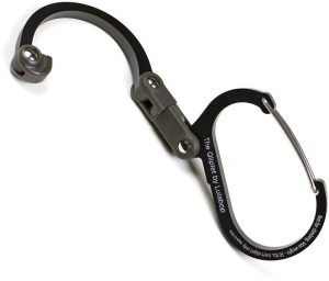 QLIP08.jpg Heroclip Stealth Black Multi-Purpose Aluminum Hook