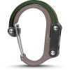 Heroclip Medium Forest Green Carabiner Hook - 60 lbs
