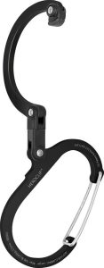 QLIP14010.jpg Heroclip Large Stealth Black Carabiner Hook - 100 lbs