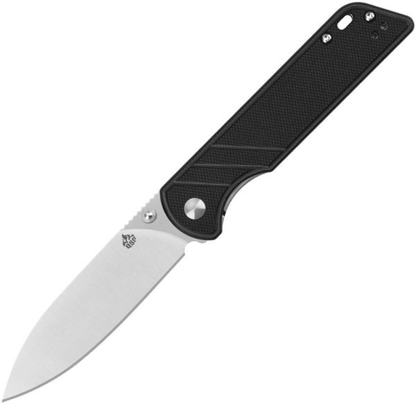 QSP Parrot Linerlock V2 Black G10 Folding Knife
