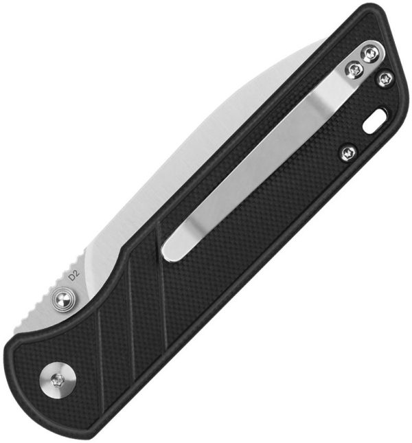 QSP Parrot Linerlock V2 Black G10 Folding Knife