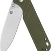 QSP Parrot Linerlock V2 Green G10 Folding Knife