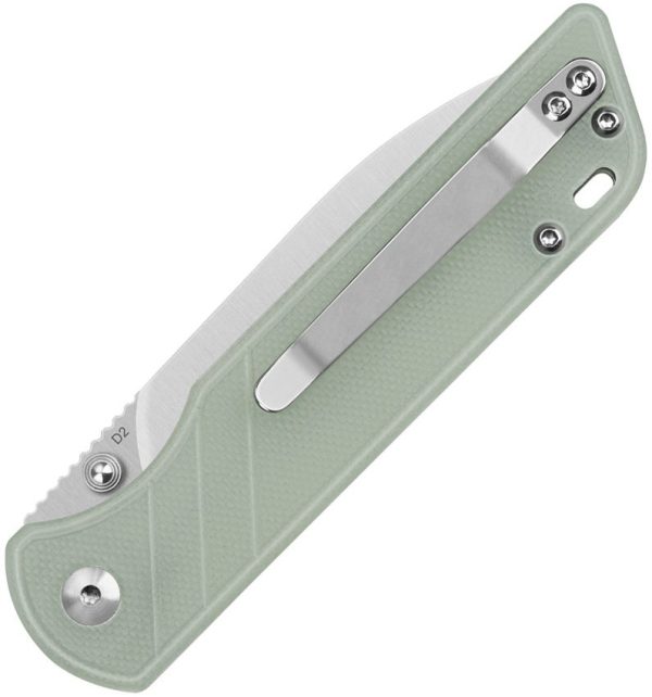 QSP Parrot Linerlock V2 Jade G10 Folding Knife