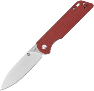 QSP Parrot Linerlock V2 Red G10 Folding Knife