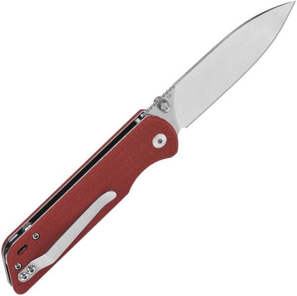 QSP Parrot Linerlock V2 Red G10 Folding Knife