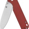 QSP Parrot Linerlock V2 Red G10 Folding Knife