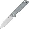 QSP Parrot Linerlock V2 Denim Micarta Folding Knife
