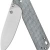QSP Parrot Linerlock V2 Denim Micarta Folding Knife
