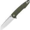 QSP Phoenix Linerlock Folding Knife - Green G10
