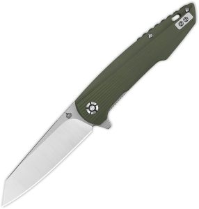 QSP Phoenix Linerlock Folding Knife - Green G10