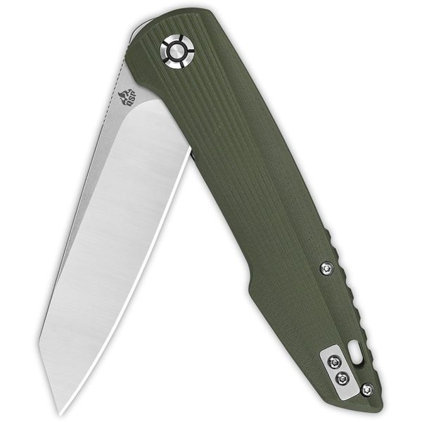 QSP Phoenix Linerlock Folding Knife - Green G10